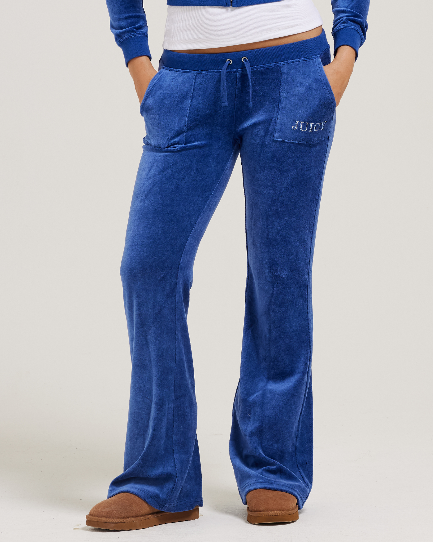 Heritage Crown Caisa Low Rise Pant Blue Depths