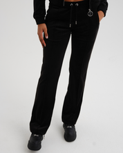 Classic Velour Tina Track Pants Black