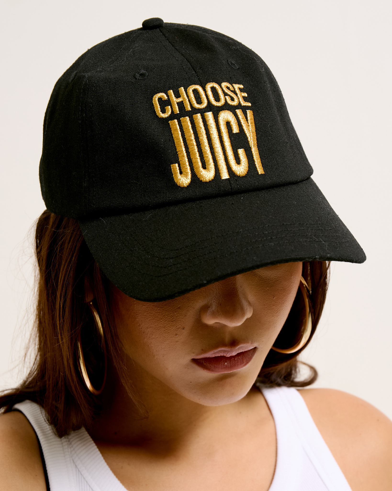 Choose Juicy Cap Black