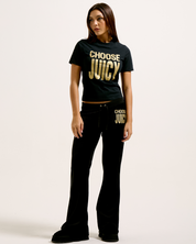 Choose Juicy Tee Black