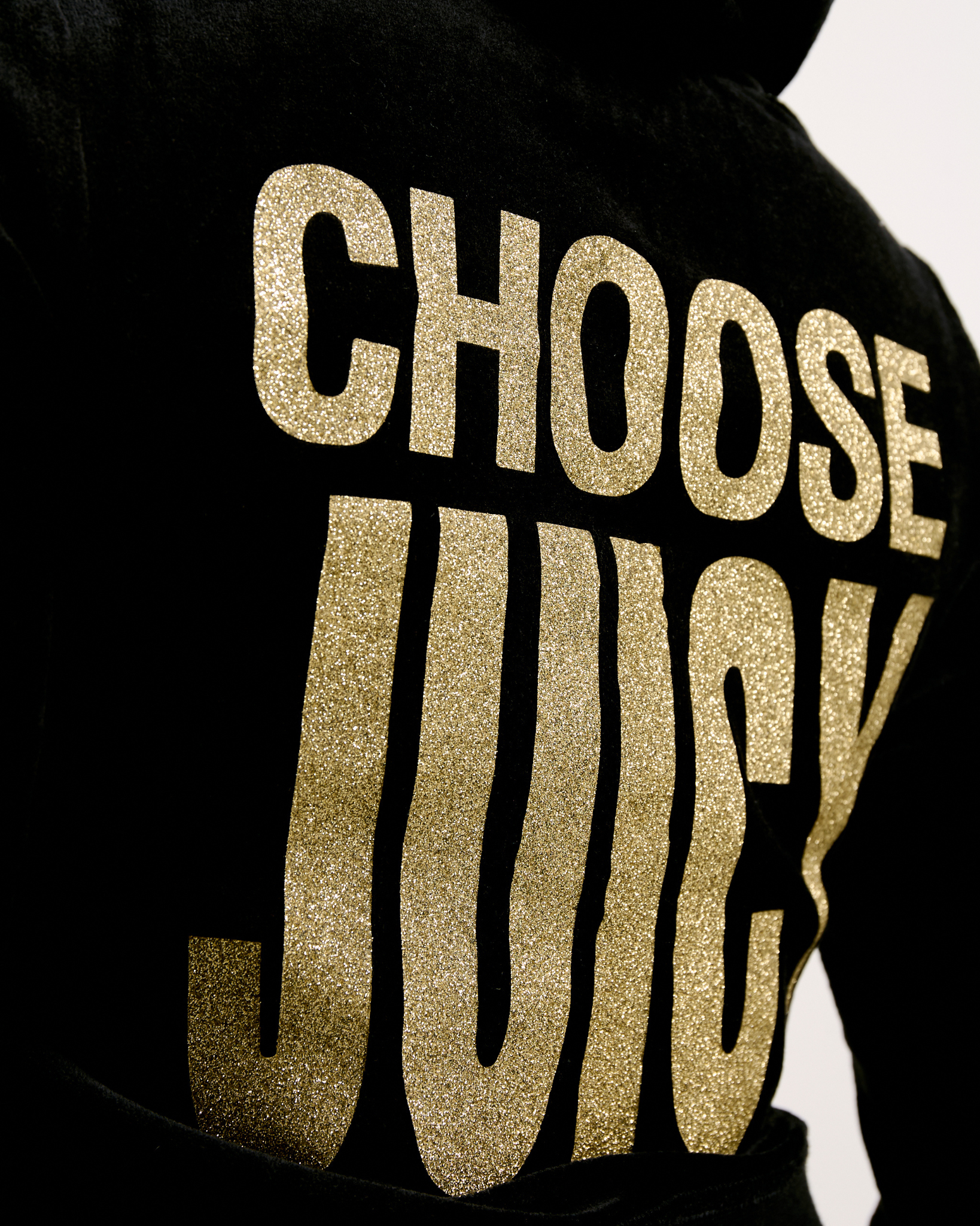 Choose Juicy Robyn Hoodie Black