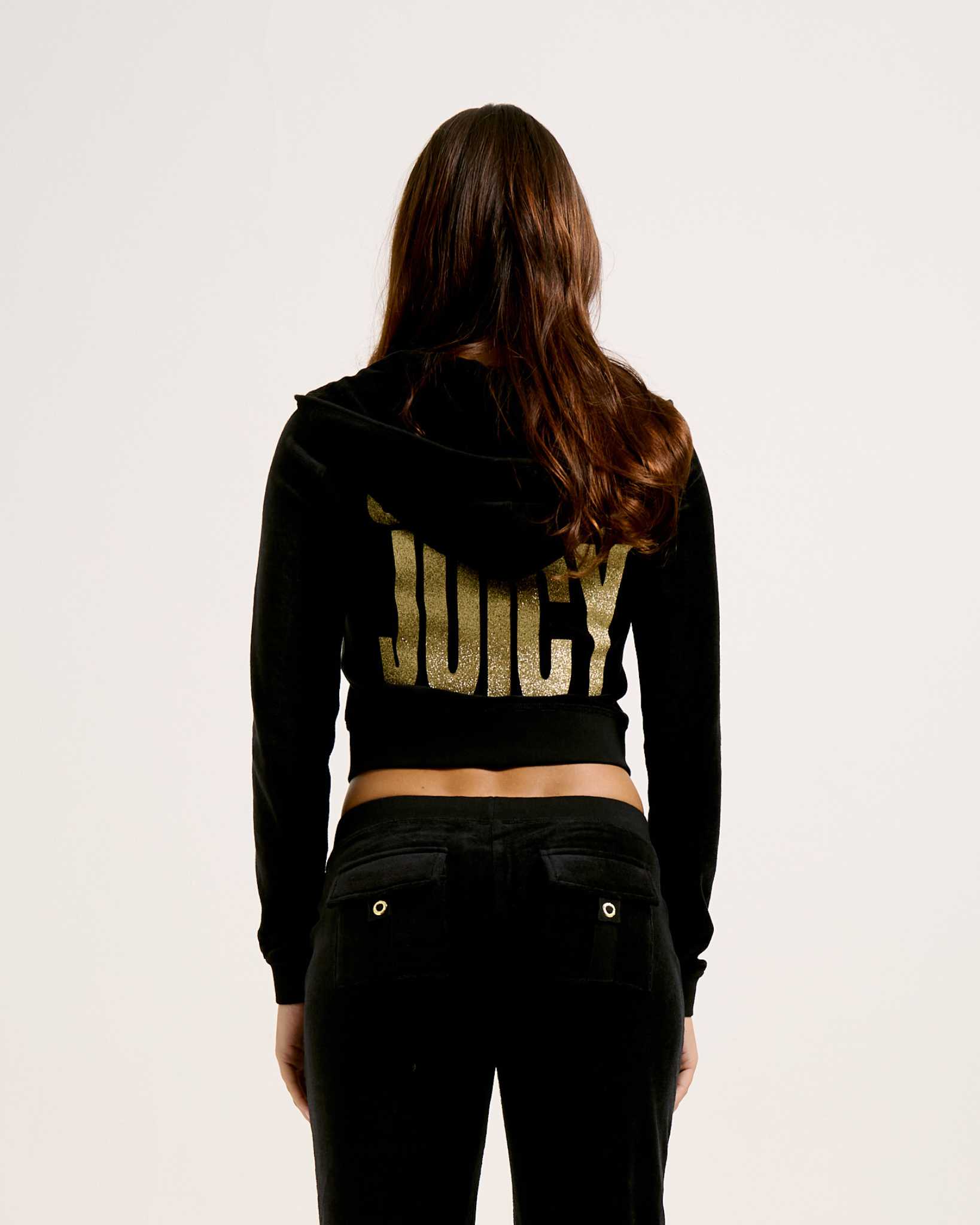 Choose Juicy Robyn Hoodie Black