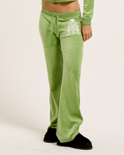 Juicy Now Caisa Low Rise Pants Piquant Green