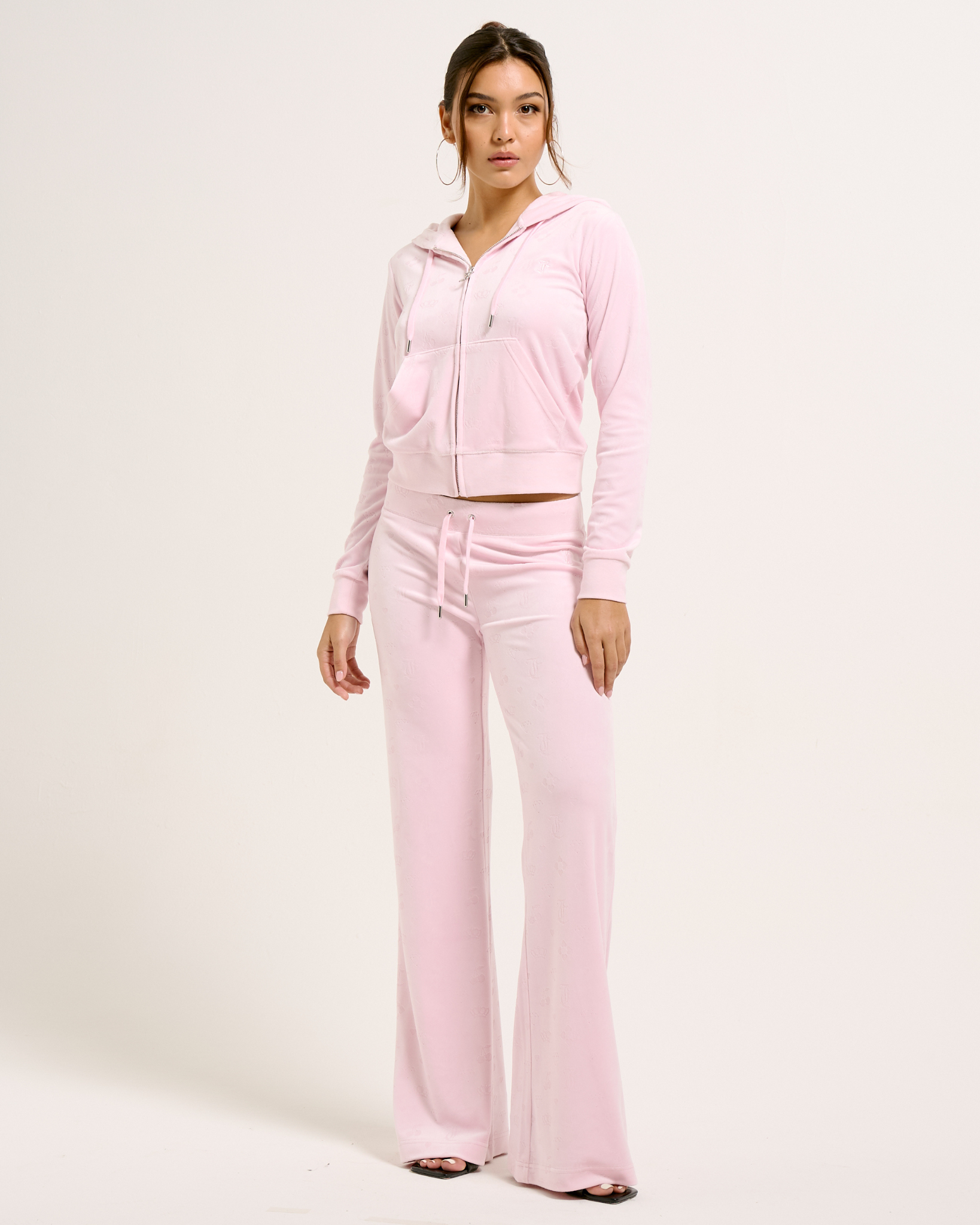 Monogram Lisa Low Rise Pants Cherry Blossom