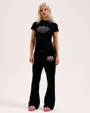Dog Crest Hilton T-Shirt  Black - Juicy Couture Scandinavia