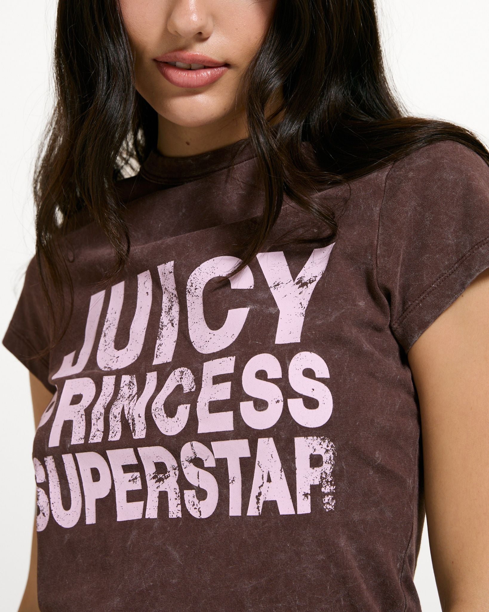 Juicy Princess Hilton T-Shirt Java