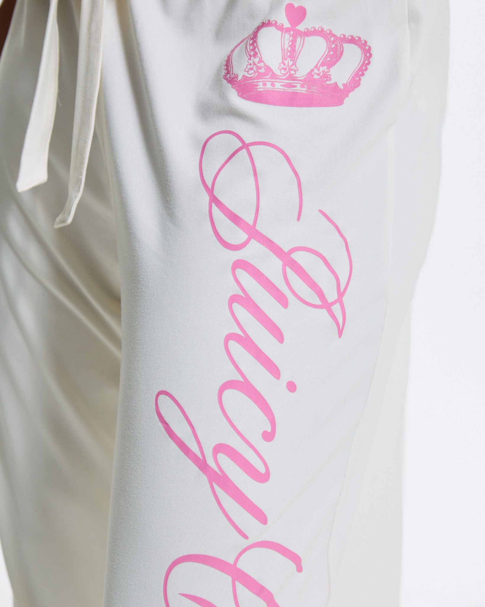Juicy Crown Frill Pyjama Set Marshmallow