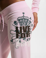 Live for Juicy Og Traight Trackpant Cherry Blossom