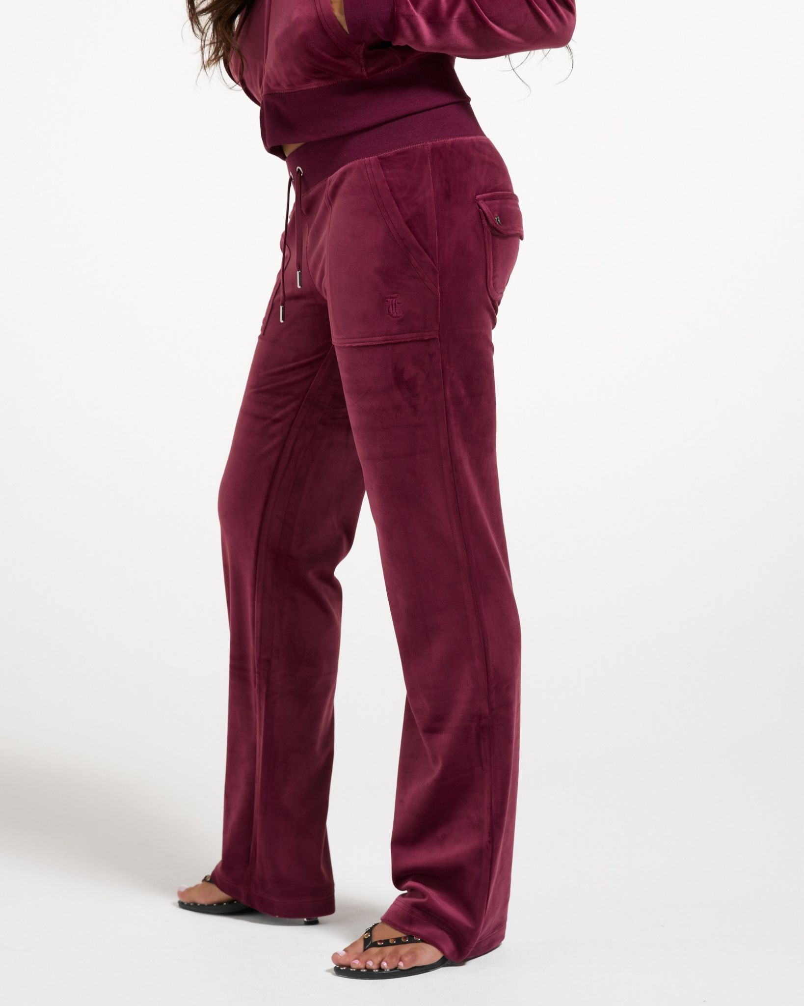 Classic Velour Del Ray Pant Tawny Port