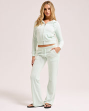 Classic Velour Del Ray Pant Morning Mist - Juicy Couture Scandinavia