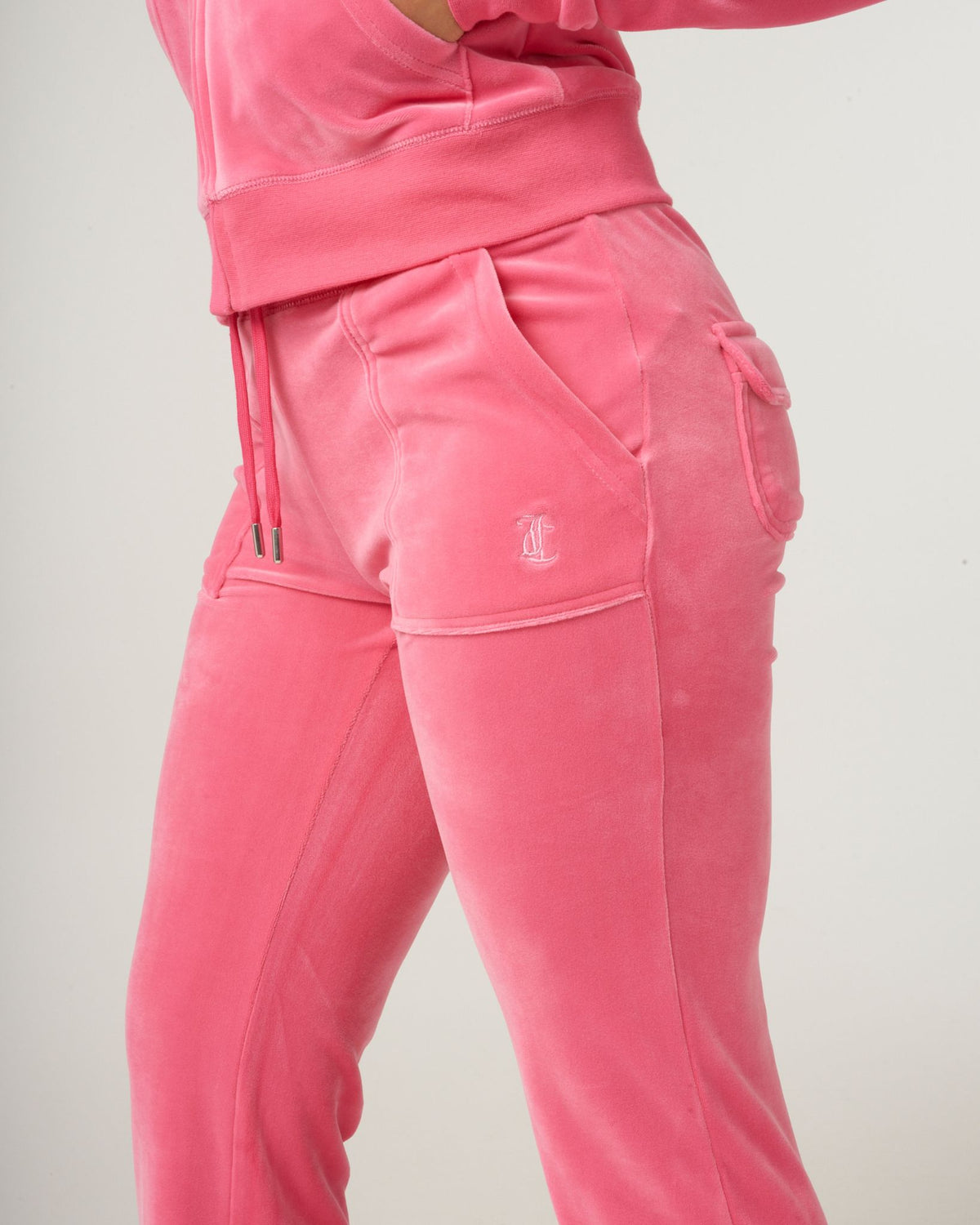 Classic Velour Del Ray Pant Hot Pink