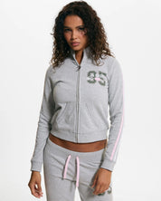 Juicy Sport 95 Tracktop Silver Marl - Juicy Couture Scandinavia