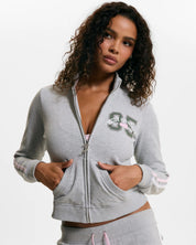 Juicy Sport 95 Tracktop Silver Marl - Juicy Couture Scandinavia
