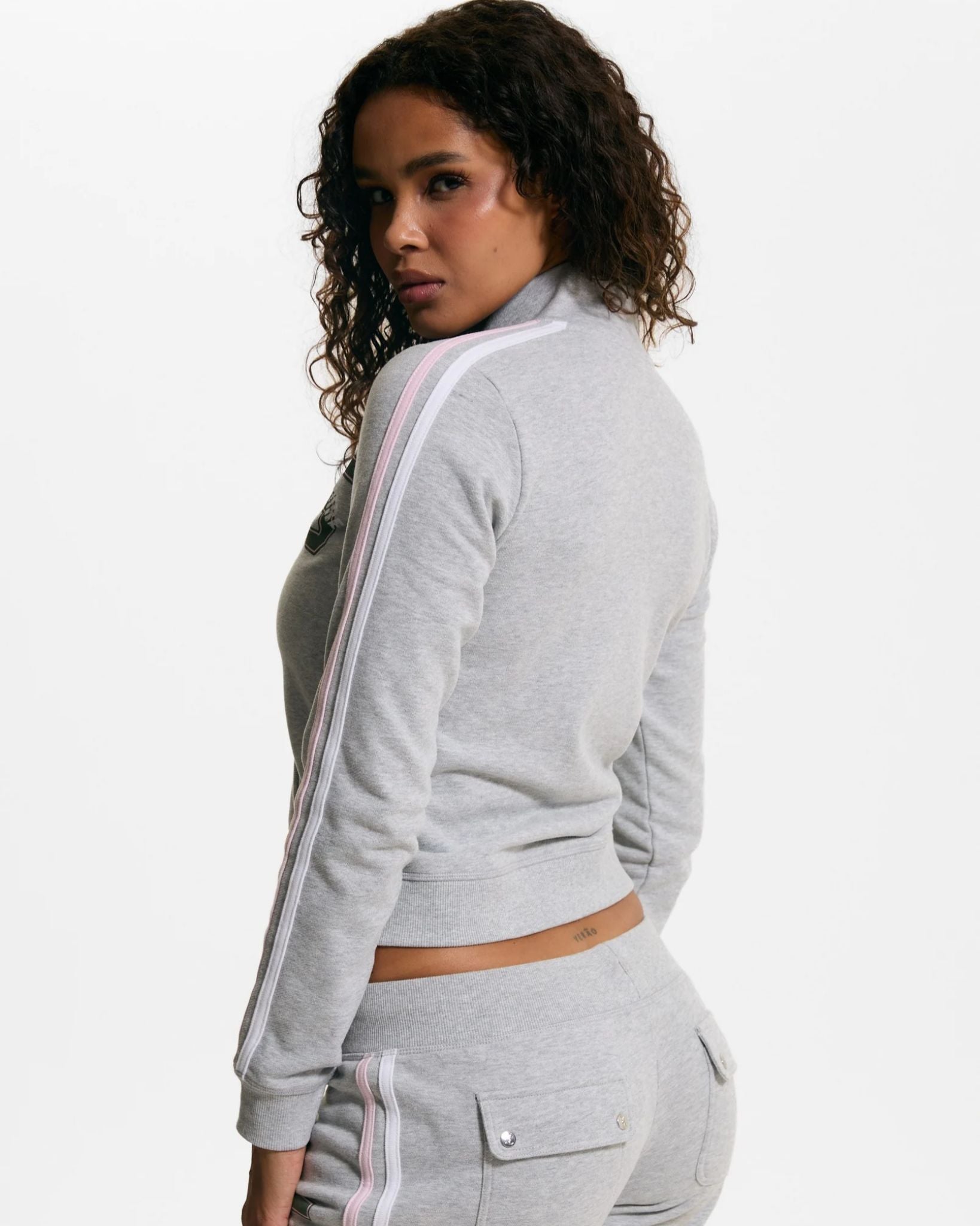 Juicy Sport 95 Tracktop Silver Marl - Juicy Couture Scandinavia