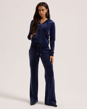 Classic Velour Layla Low Rise Pocket Flare Night Sky