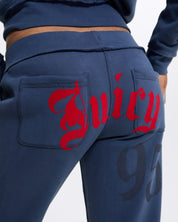 Will Graphic Trackpant Indigo Mood - Juicy Couture Scandinavia