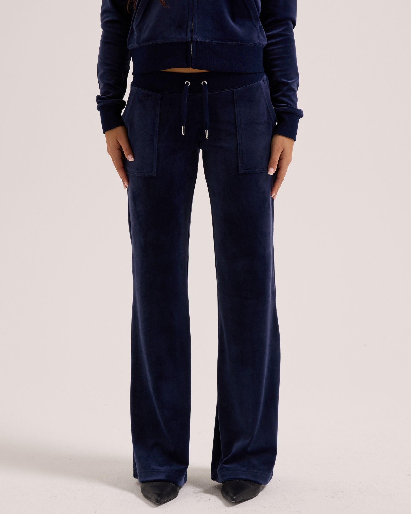 Classic Velour Layla Low Rise Pocket Flare Night Sky