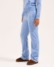Classic Velour Del Ray Pant Della Robia Blue - Juicy Couture Scandinavia