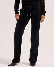 Classic Velour Del Ray Pant Black - Juicy Couture Scandinavia
