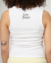 Choose Juicy Vest White