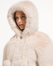Hadi Faux Fur Jacket Natural Fur
