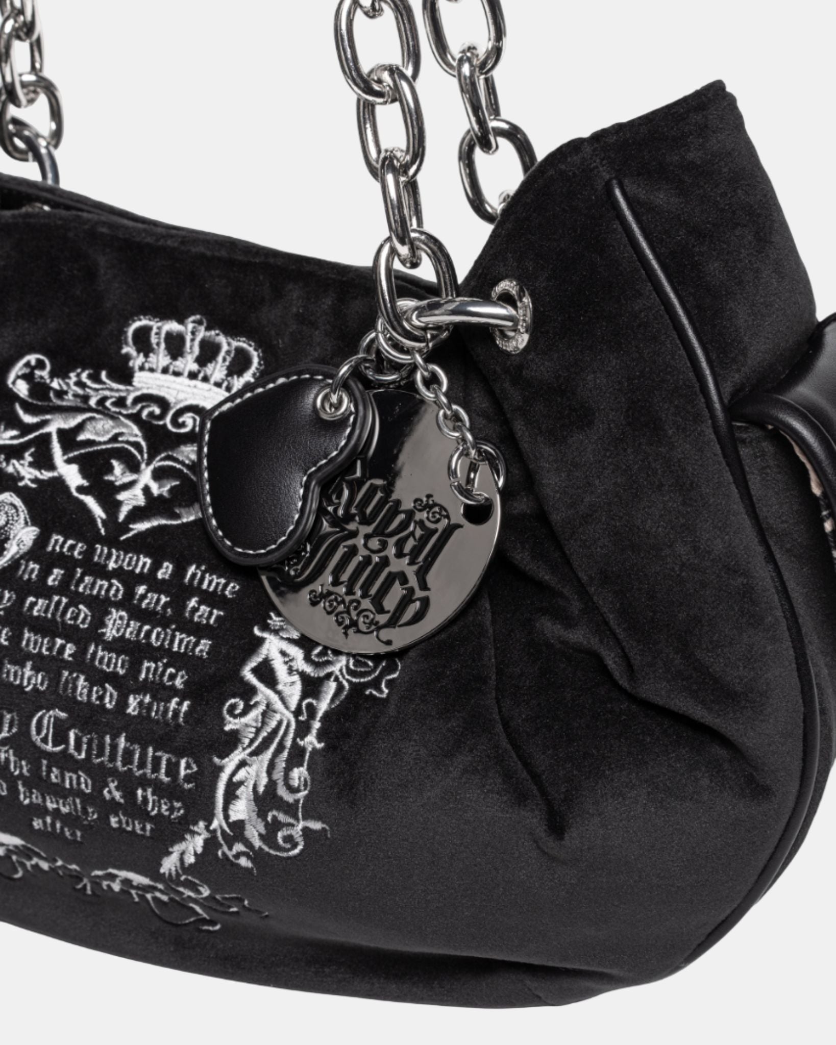 Daydreamer Doubble Handle Medium Bag in Black - Juicy Couture Scandinavia