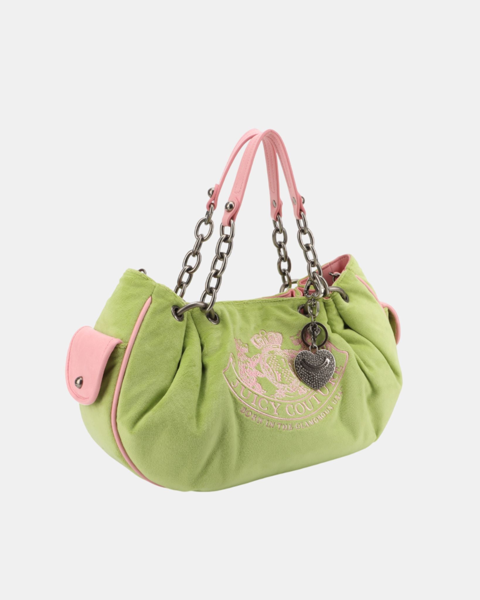 Juicy Couture Daydreamer Doubble Handle Medium Bag in Pistachio green