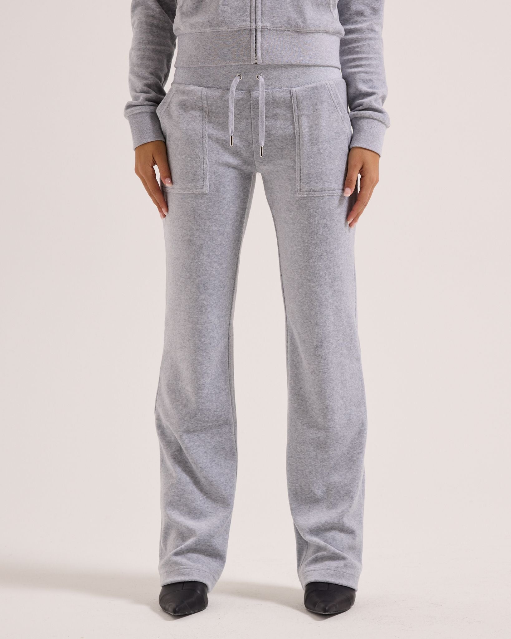 Classic Velour Del Ray Pant Silver Marl