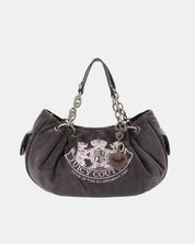 Daydreamer Doubble Handle Medium Bag in Grey - Juicy Couture Scandinavia