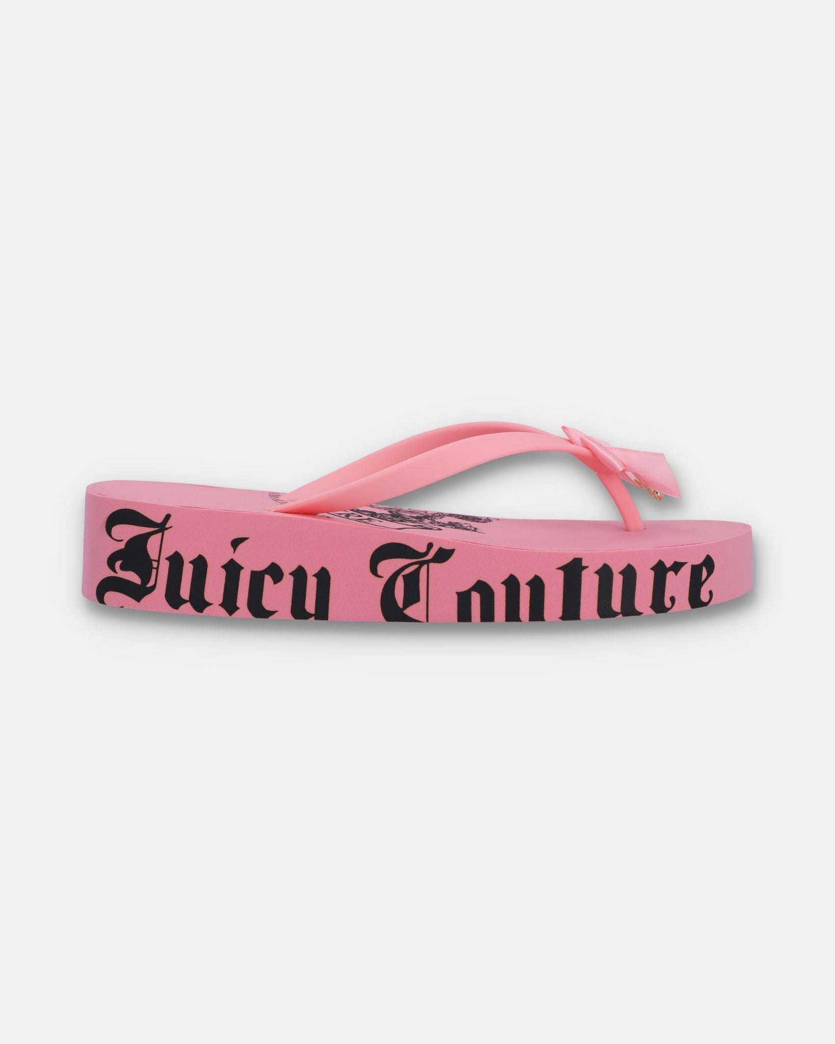 Eva Heritage Wedge Slide Juicy Pink - Juicy Couture Scandinavia
