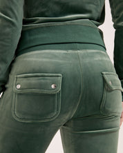 Classic Velour Del Ray Pant Duck Green - Juicy Couture Scandinavia