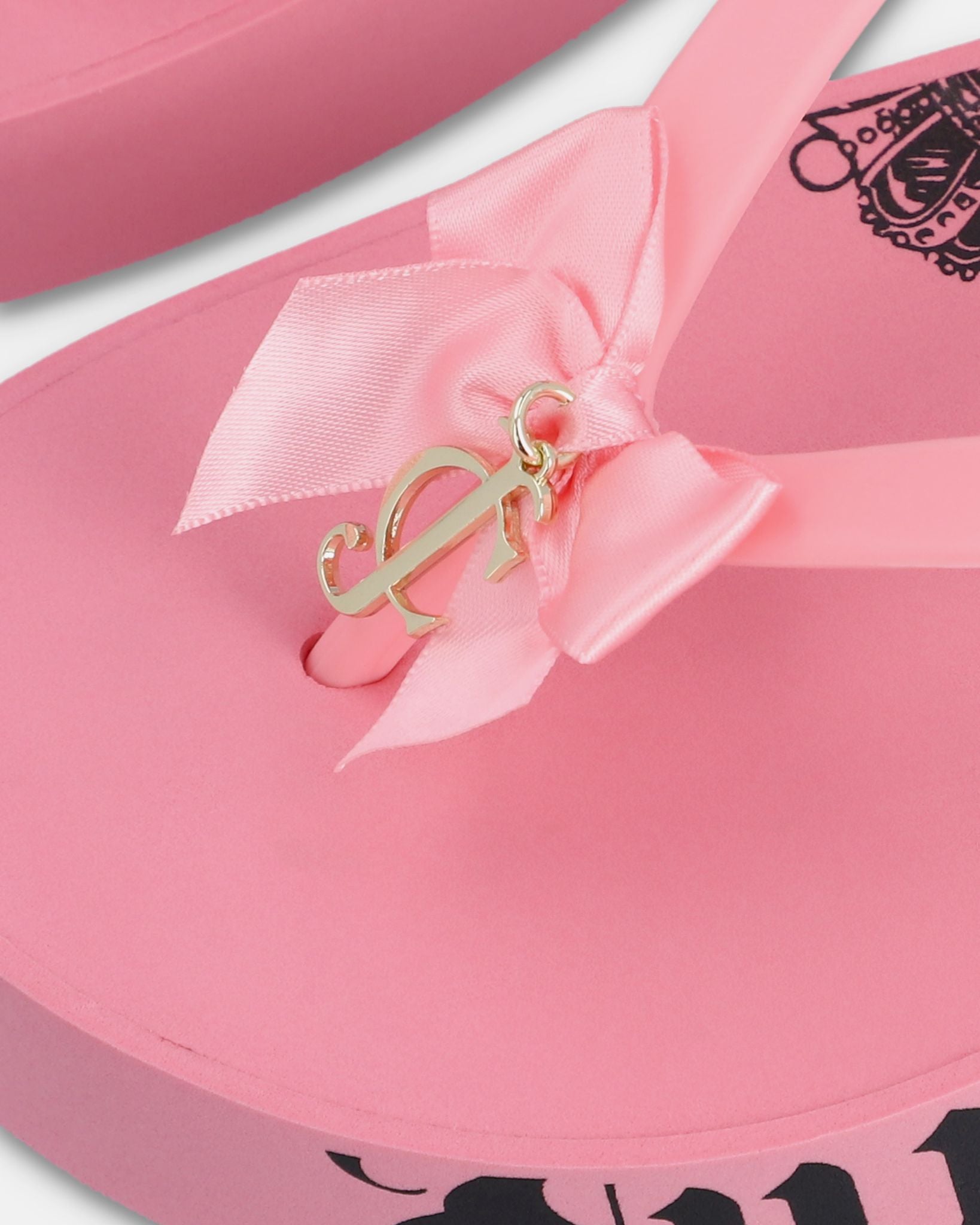 Eva Heritage Wedge Slide Juicy Pink - Juicy Couture Scandinavia