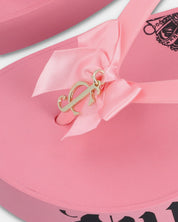 Eva Heritage Wedge Slide Juicy Pink - Juicy Couture Scandinavia