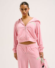 Nala Collegate Oversized Cropped Hoodie - Juicy Couture Scandinavia