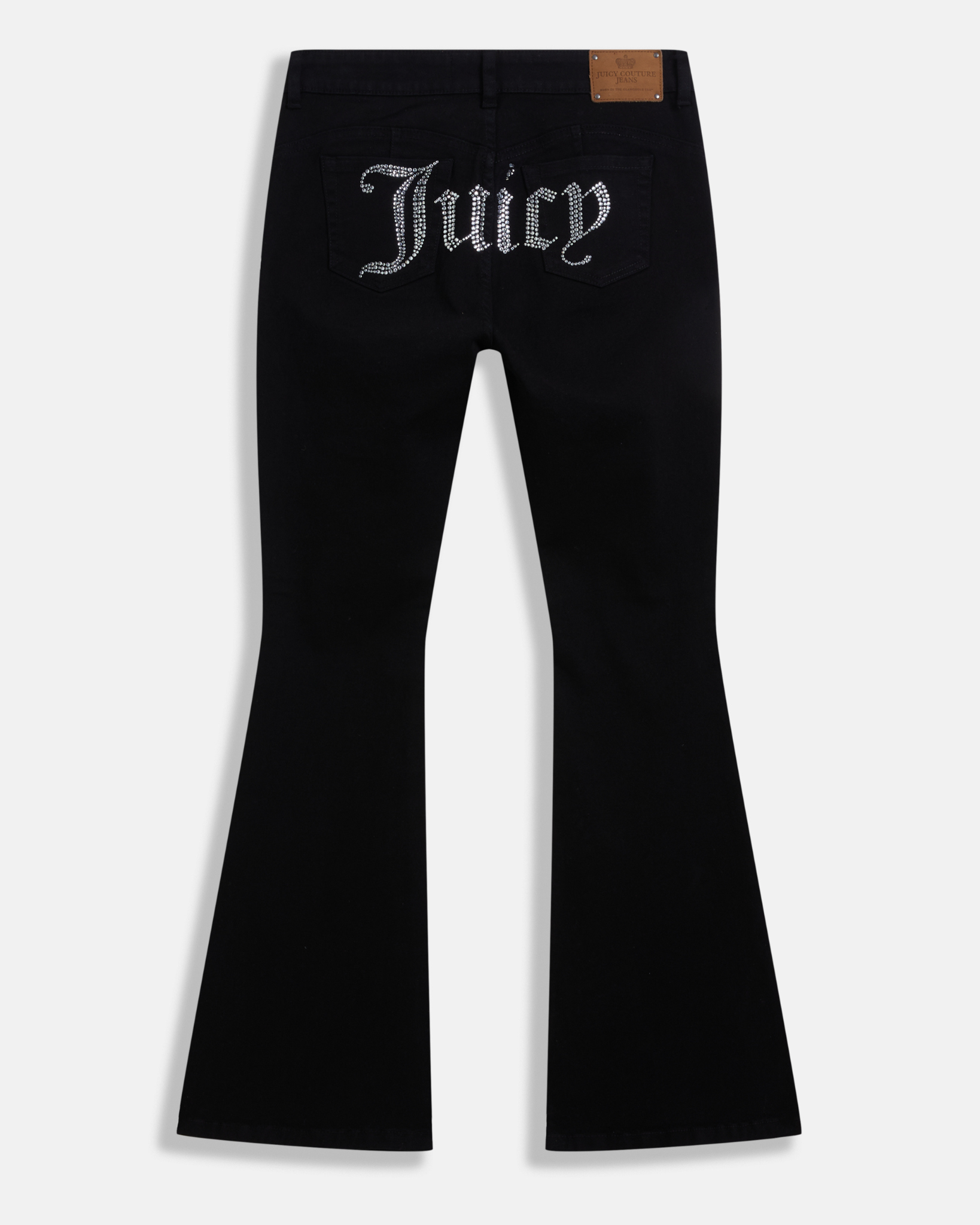 Low Rise Boot Cut Jeans Black - Juicy Couture Scandinavia