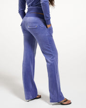 Classic Velour Del Ray Pant Grey Blue