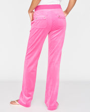 Classic Velour Del Ray Pant Raspberry Rose - Juicy Couture Scandinavia