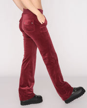 Classic Velour Del Ray Pant Tawny Port - Juicy Couture Scandinavia