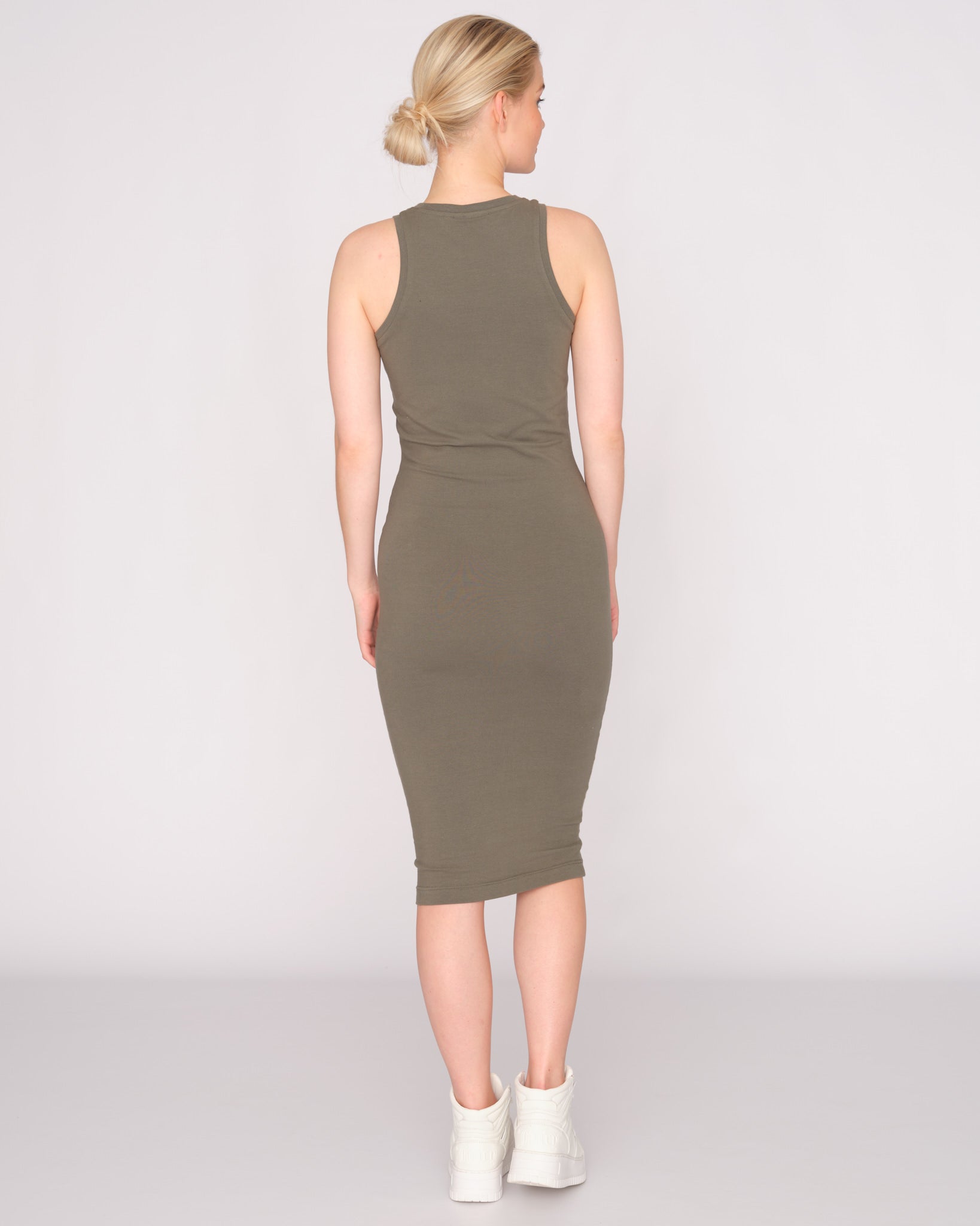 Aries Diamante Midi Dress Thyme - Juicy Couture Scandinavia