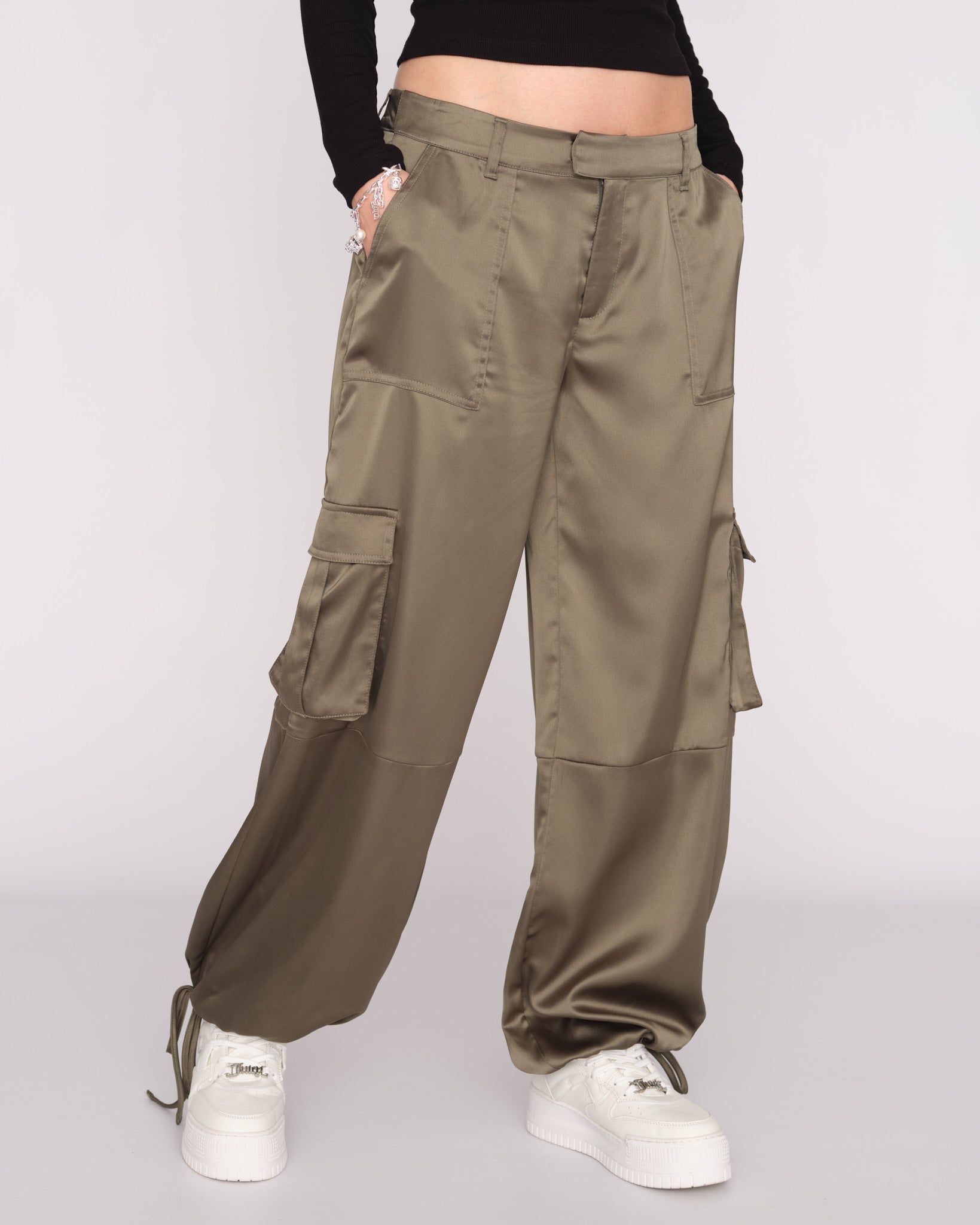 Fanta Cargo Pant Thyme - Juicy Couture Scandinavia