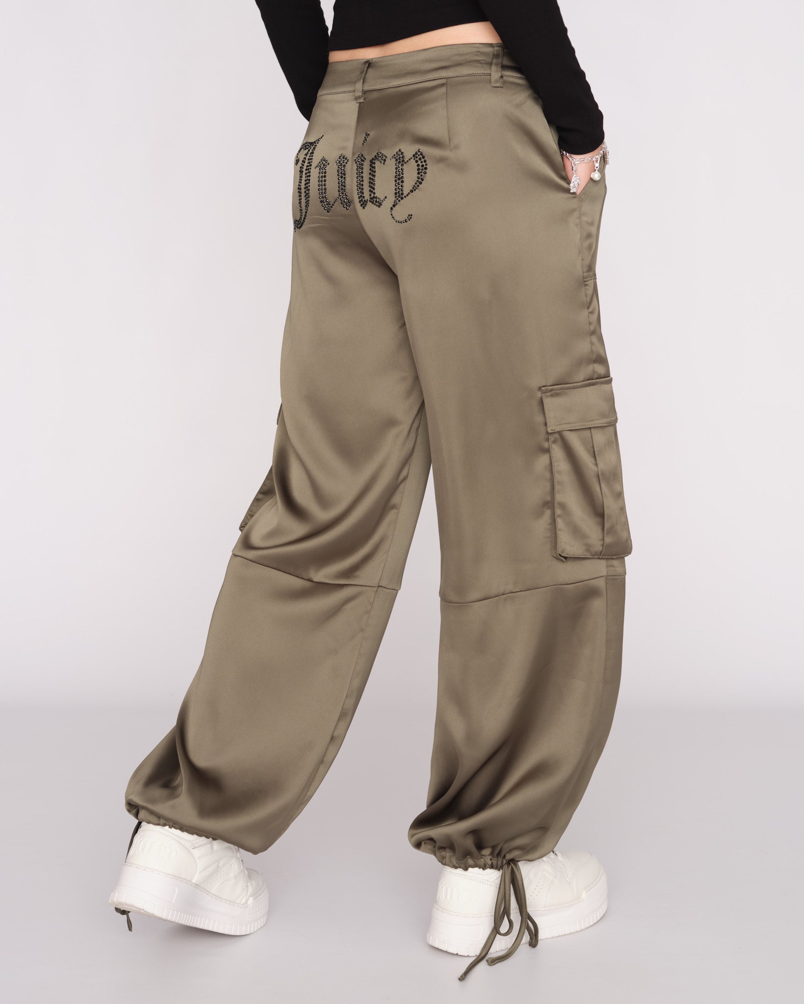 Fanta Cargo Pant Thyme - Juicy Couture Scandinavia