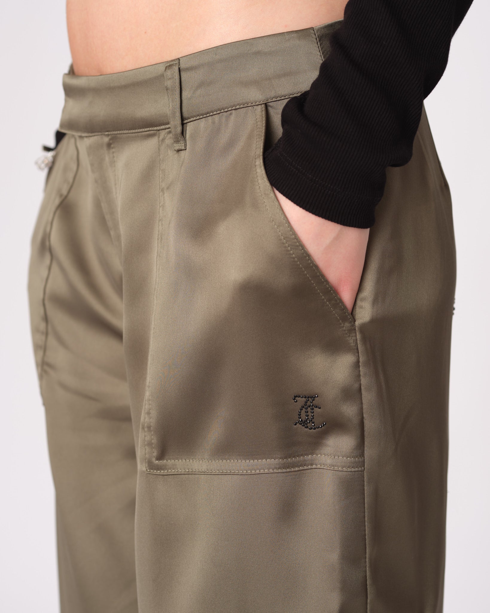 Fanta Cargo Pant Thyme - Juicy Couture Scandinavia