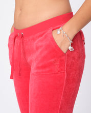 Heritage Caisa Ultra Low Rise Pant Astor Red - Juicy Couture Scandinavia