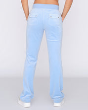 Classic Velour Del Ray Pant Powder Blue - Juicy Couture Scandinavia
