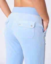 Classic Velour Del Ray Pant Powder Blue - Juicy Couture Scandinavia