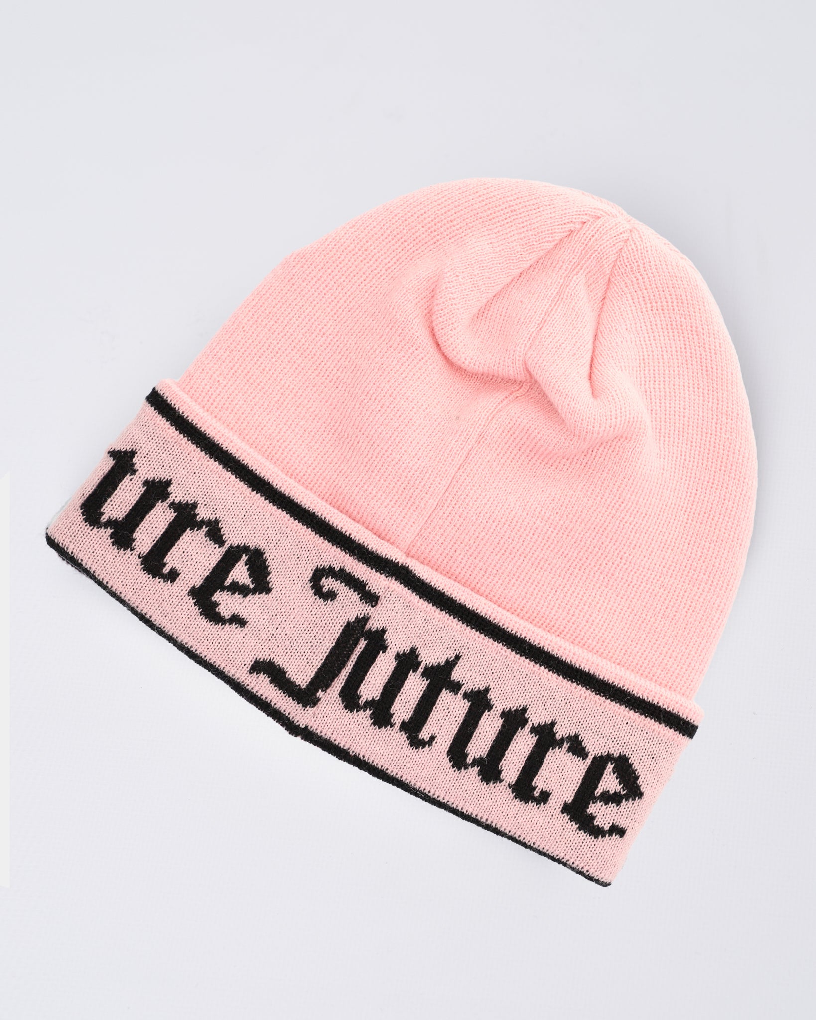 Ingrid Flat Knit Beanie Almond Blossom - Juicy Couture Scandinavia