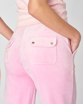 Classic Velour Del Ray Pant Begonia Pink - Juicy Couture Scandinavia