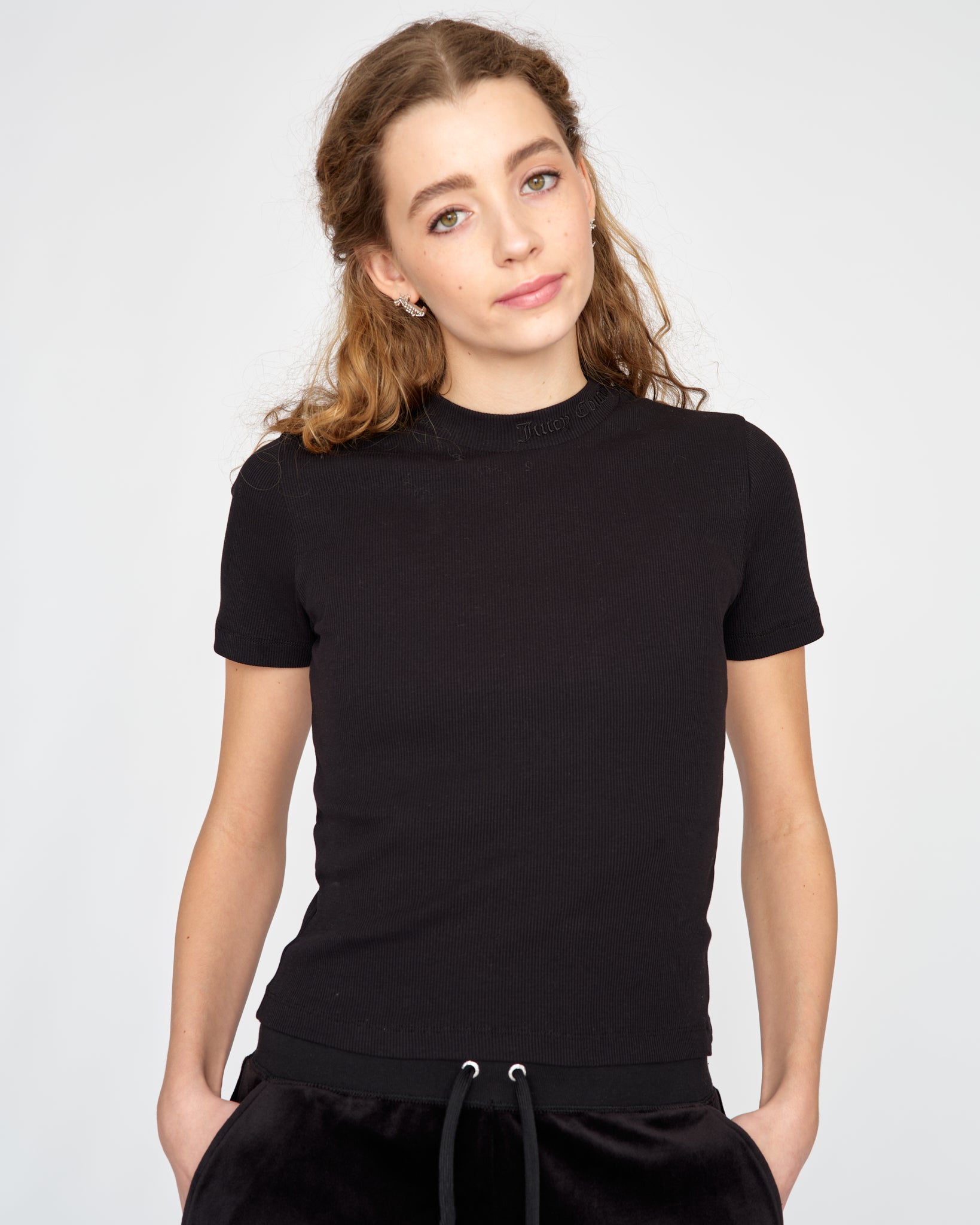 Skyler Tee Black - Juicy Couture Scandinavia