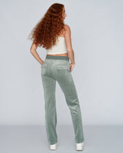 Classic Velour Del Ray Pant Chinois Green - Juicy Couture Scandinavia