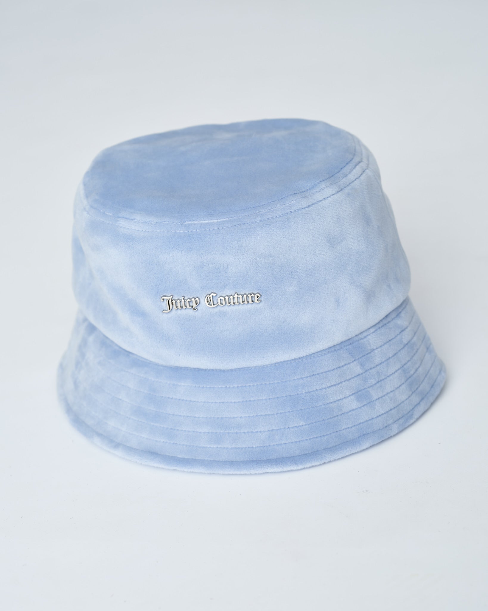 Classic Velour Ellie Bucket Hat Della Robia Blue - Juicy Couture Scandinavia